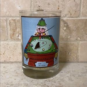 1982 Gary Patterson Pool Shark Collector Glass